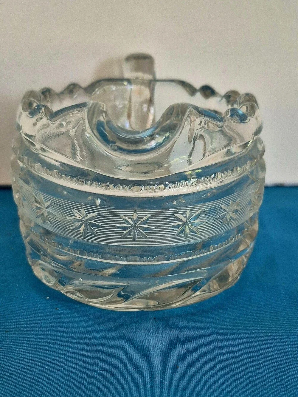 Antique EAPG McKee Innovation Creamer Early American Pressed Glass 1900s USA